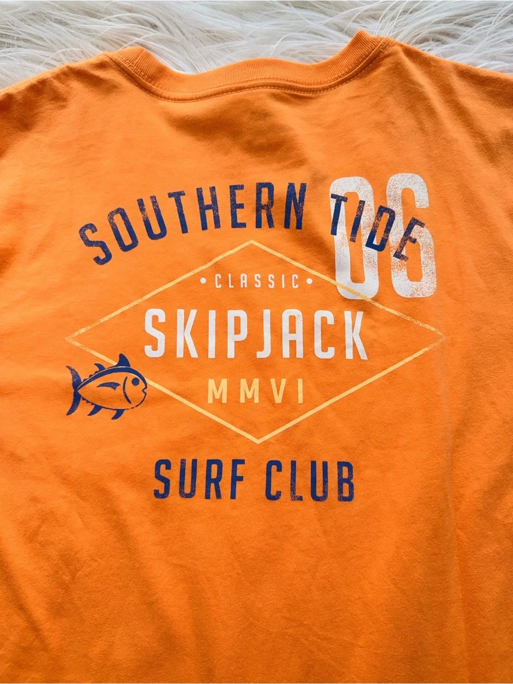 Southern Tide Men’s L Skipjack Pocket Logo Tshirt 100% cotton